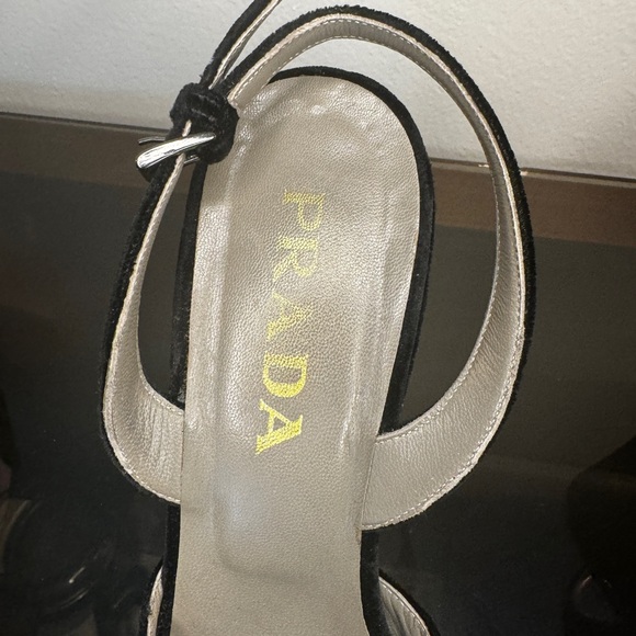 Prada Suede Wedges size 8 US/ 39 EU - Picture 5 of 13